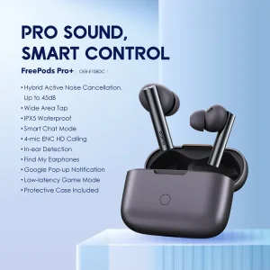 oraimo FreePods Pro+ Hybrid ANC True Wireless Earbuds